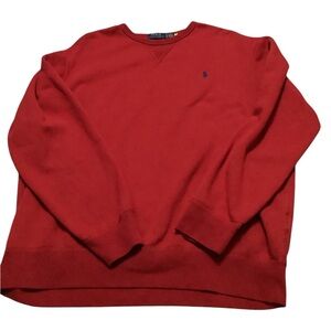 Polo Ralph Lauren Red Crewneck Sweater